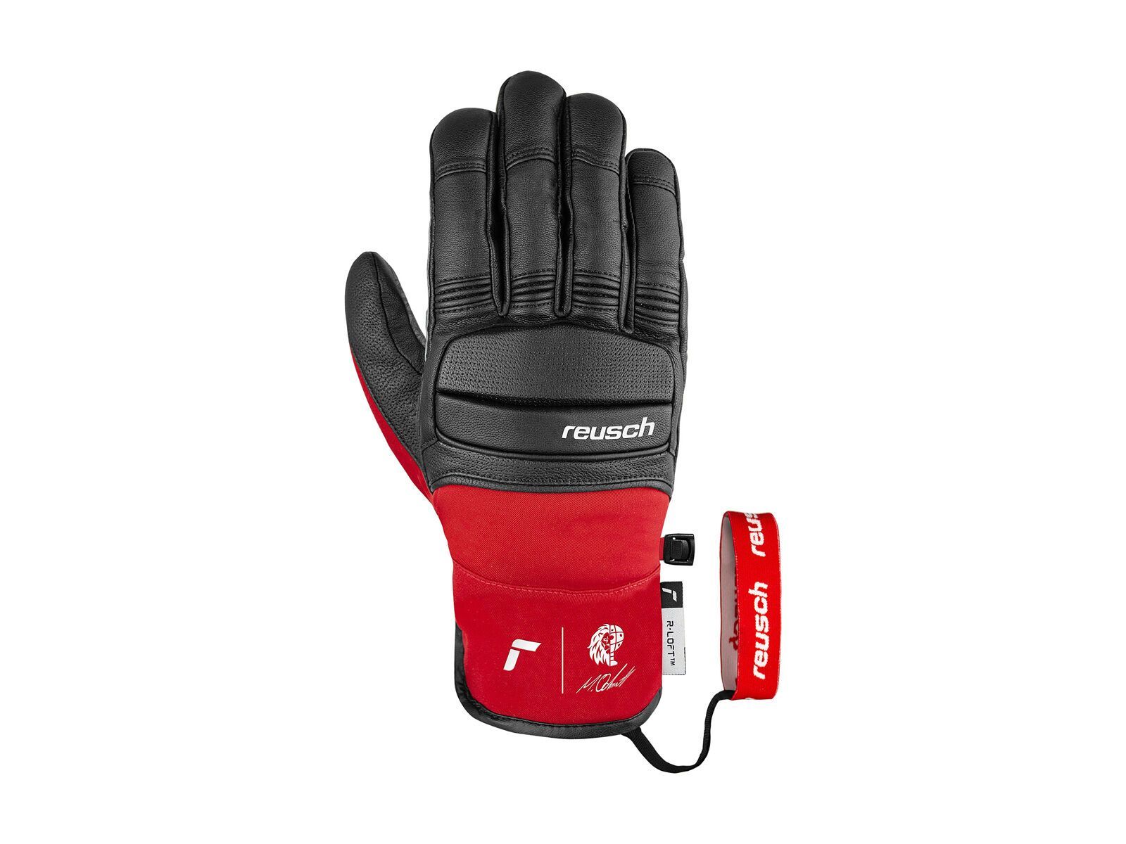 Reusch Marco Odermatt, black/fire red - Bild 2