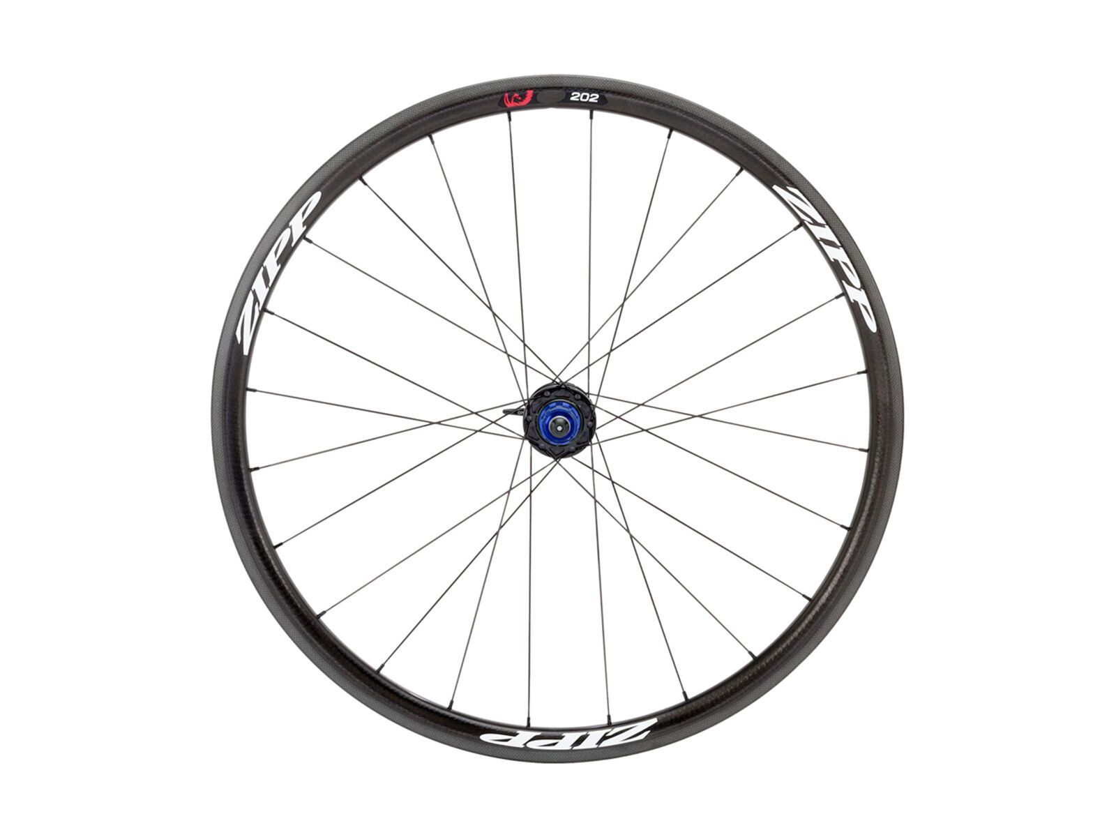 Zipp 202 Firecrest Carbon Clincher, schwarz / mattweisse Aufkleber - Bild 2