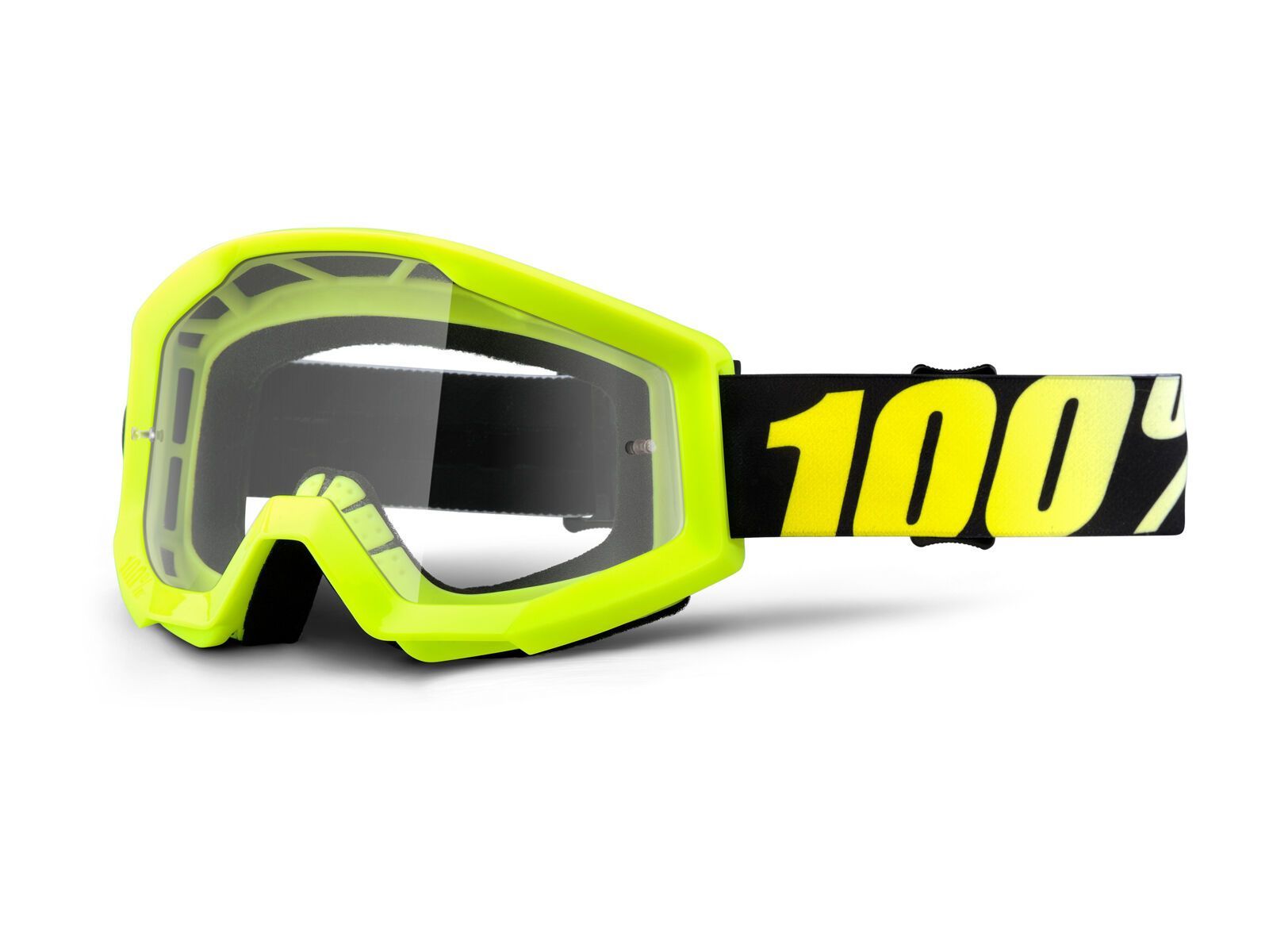 100% Strata, neon yellow/Lens: clear - Bild 1
