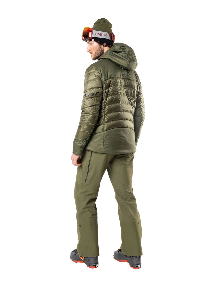 Dynafit Free Down RDS Hooded Jacket M, winter moss - Bild 3