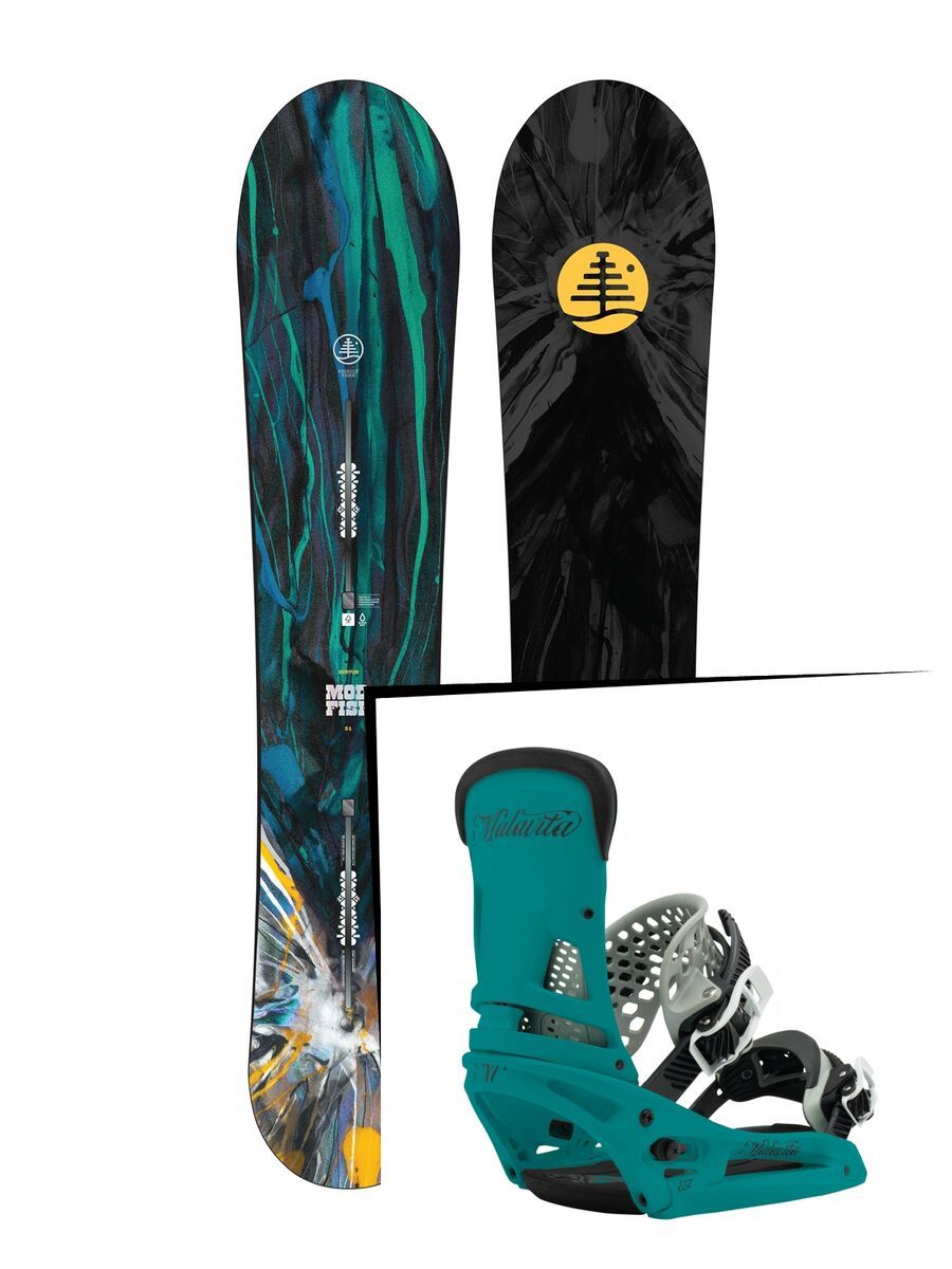 Burton Set: Mod Fish 2016 + Burton Malavita EST - Bild 1