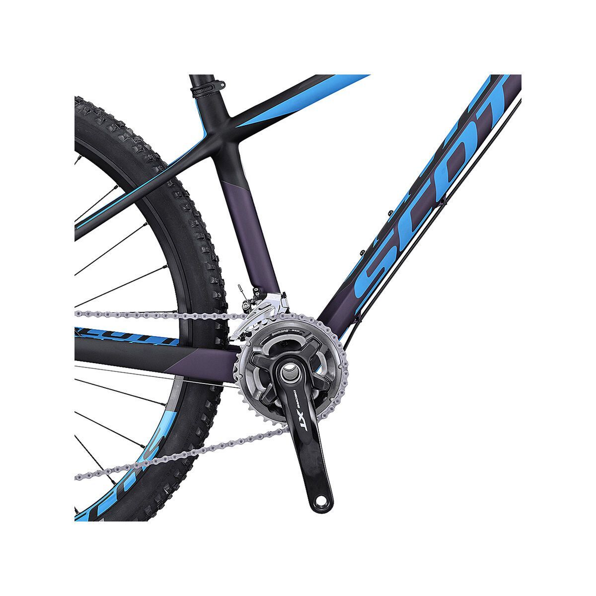 Scott Contessa Scale 700 RC, black/anthracite/blue - Bild 4