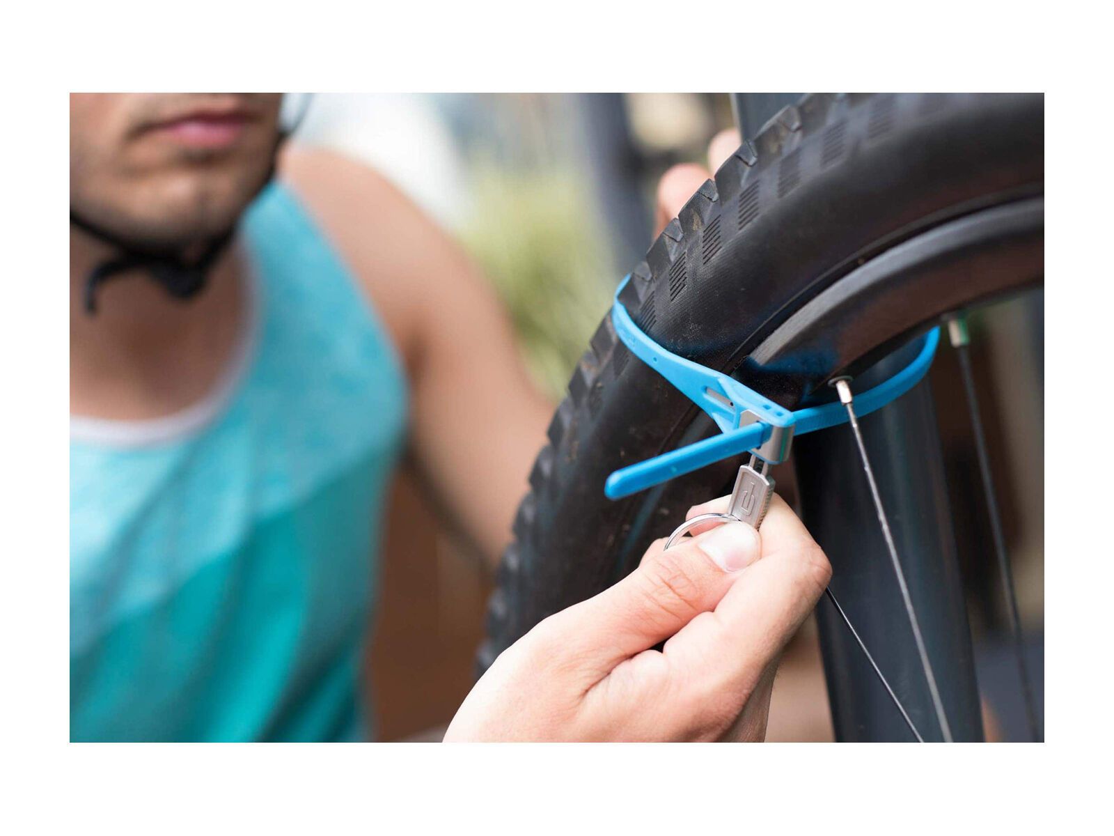 Hiplok Z-Lok, cyan - Bild 4