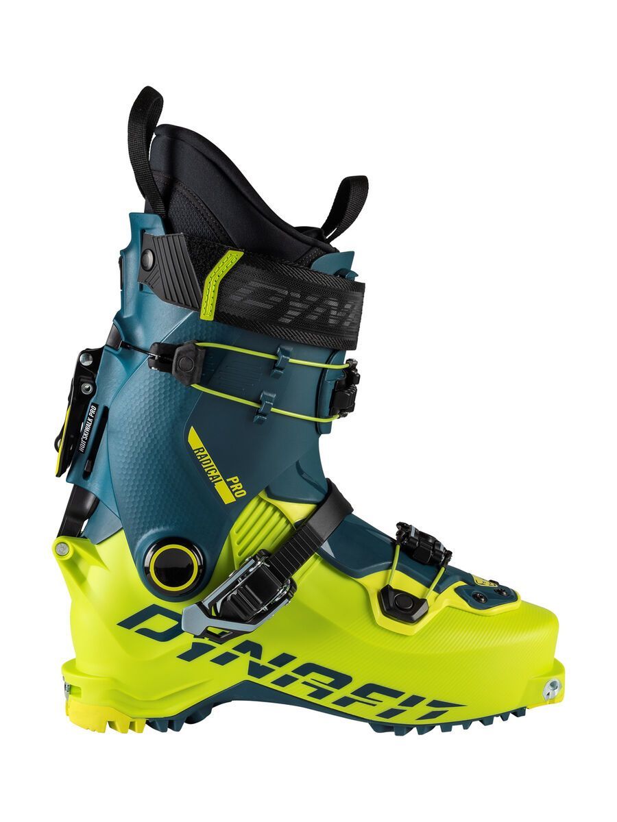 Dynafit Radical Pro Tourenskischuh Herren, petrol/lime punch - Bild 1