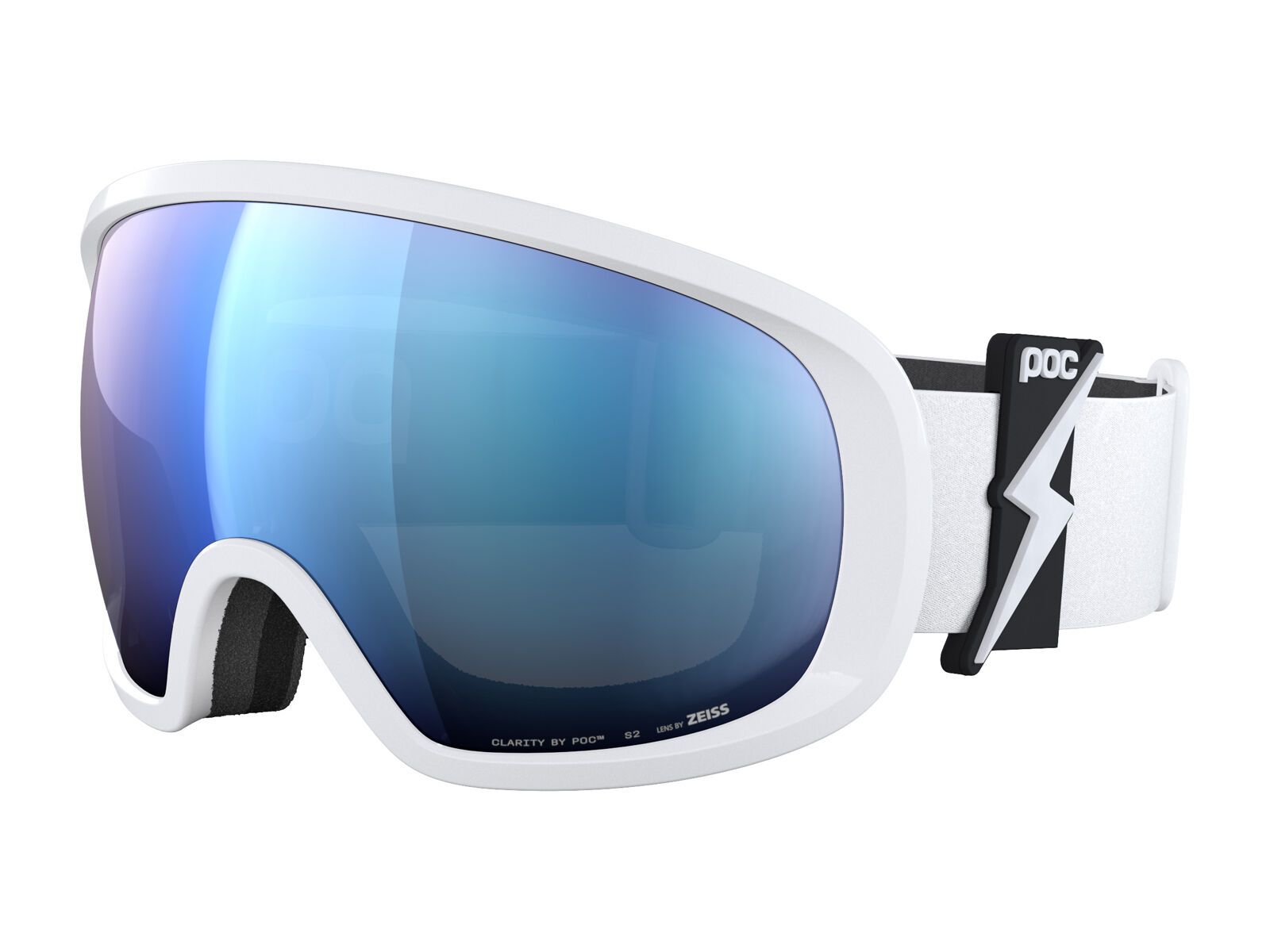 POC Fovea, Clarity Hi. Intense Partly Sunny Blue / blixten - Bild 1