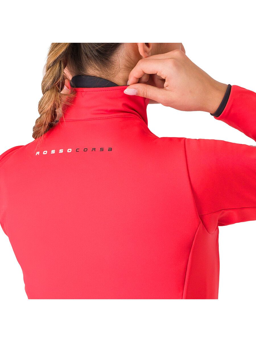 Castelli Alpha 150 W Jacket, hibiscus/black - Bild 4