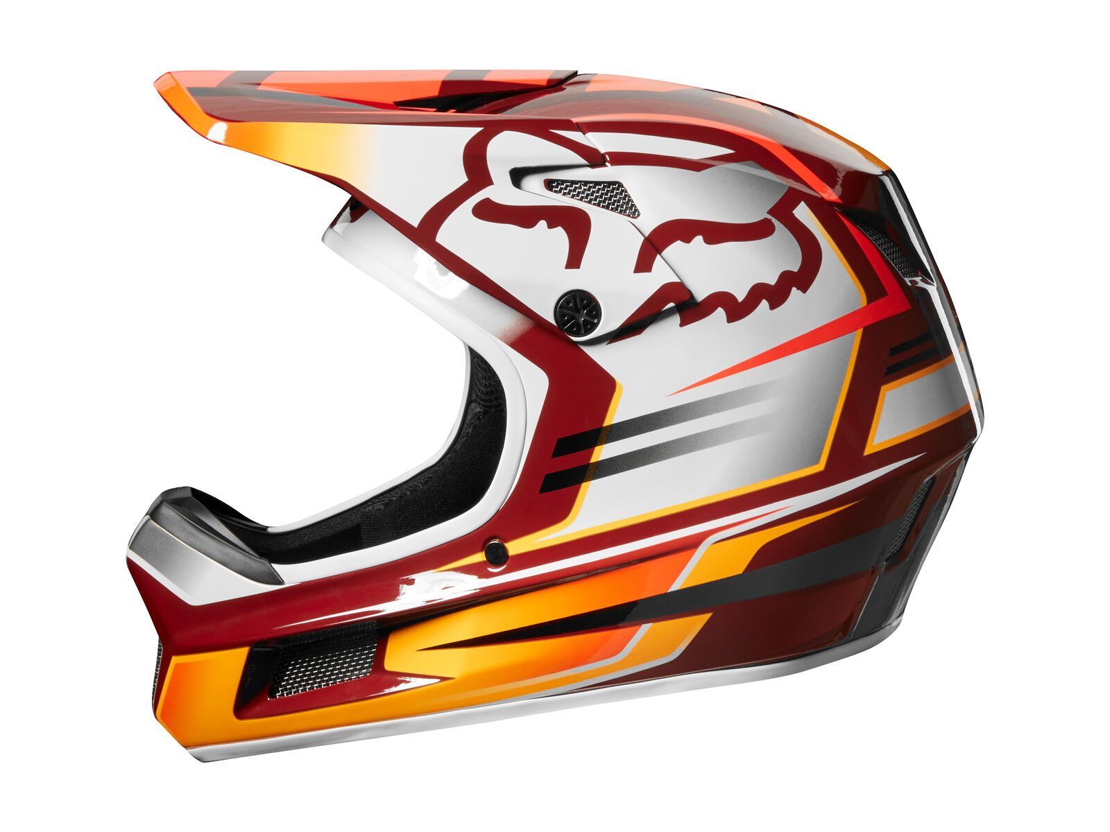 Fox Rampage Comp Helmet Reno, cardinal - Bild 2