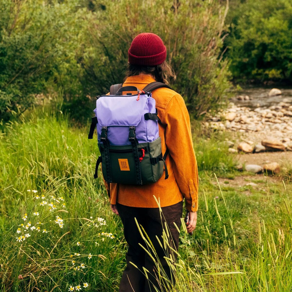 Topo Designs Rover Pack Classic 20L, very peri/forest - Bild 5