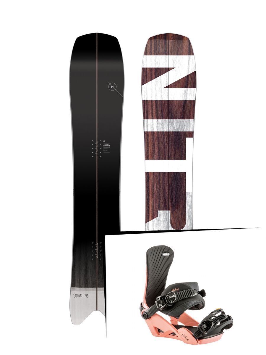 Set: Nitro Squash Womens 2019 + Nitro Ivy flamingo - Bild 1