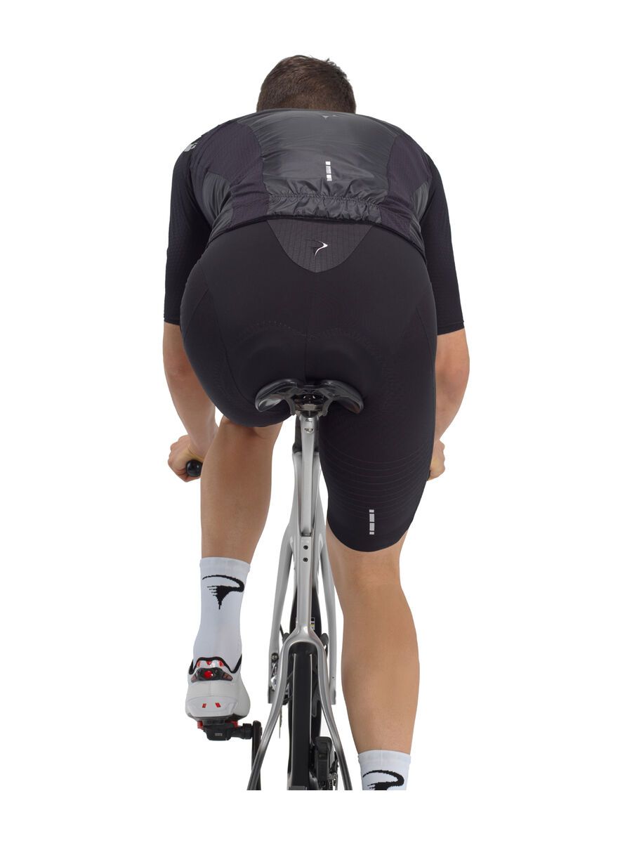 Pinarello Windbreaker Vest Man, black - Bild 8