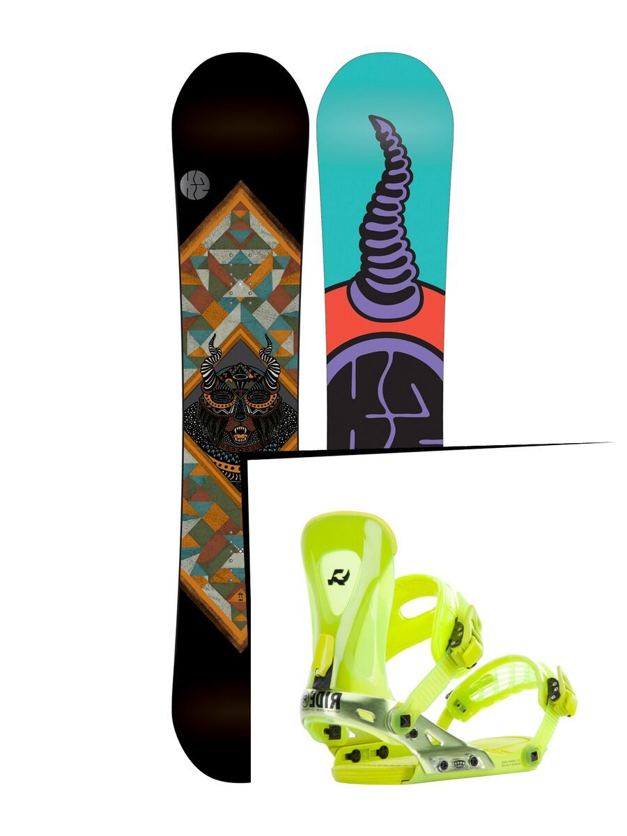 Set: K2 Fastplant 2016 + Ride Revolt (1178206S) - Bild 1