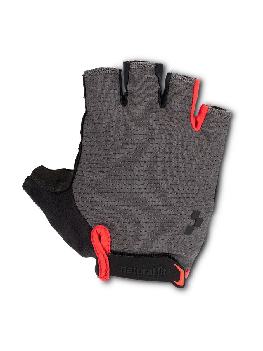 Cube Handschuhe Kurzfinger X Natural Fit, grey´n´red - Bild 1