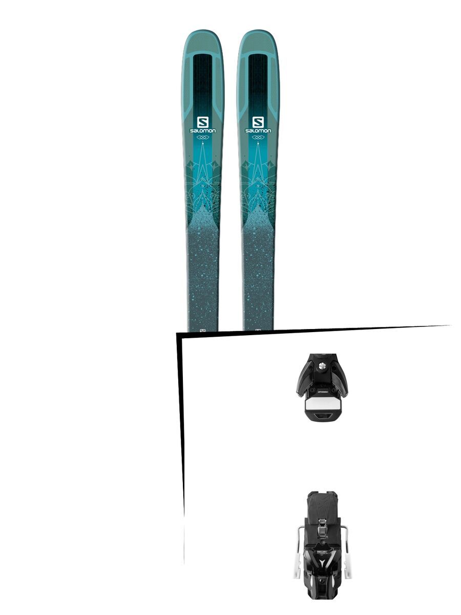 Set: Salomon QST Lumen 99 2018 + Atomic STH 13 WTR black/gun metal - Bild 1