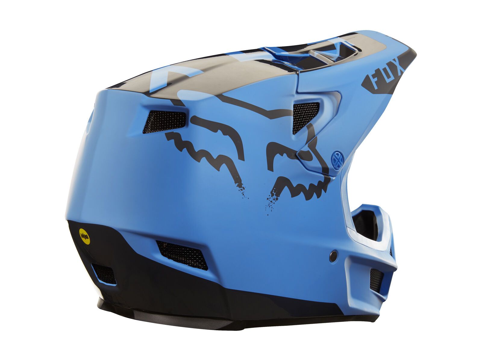 Fox Rampage Pro Carbon Moth Helmet, blue/black - Bild 7