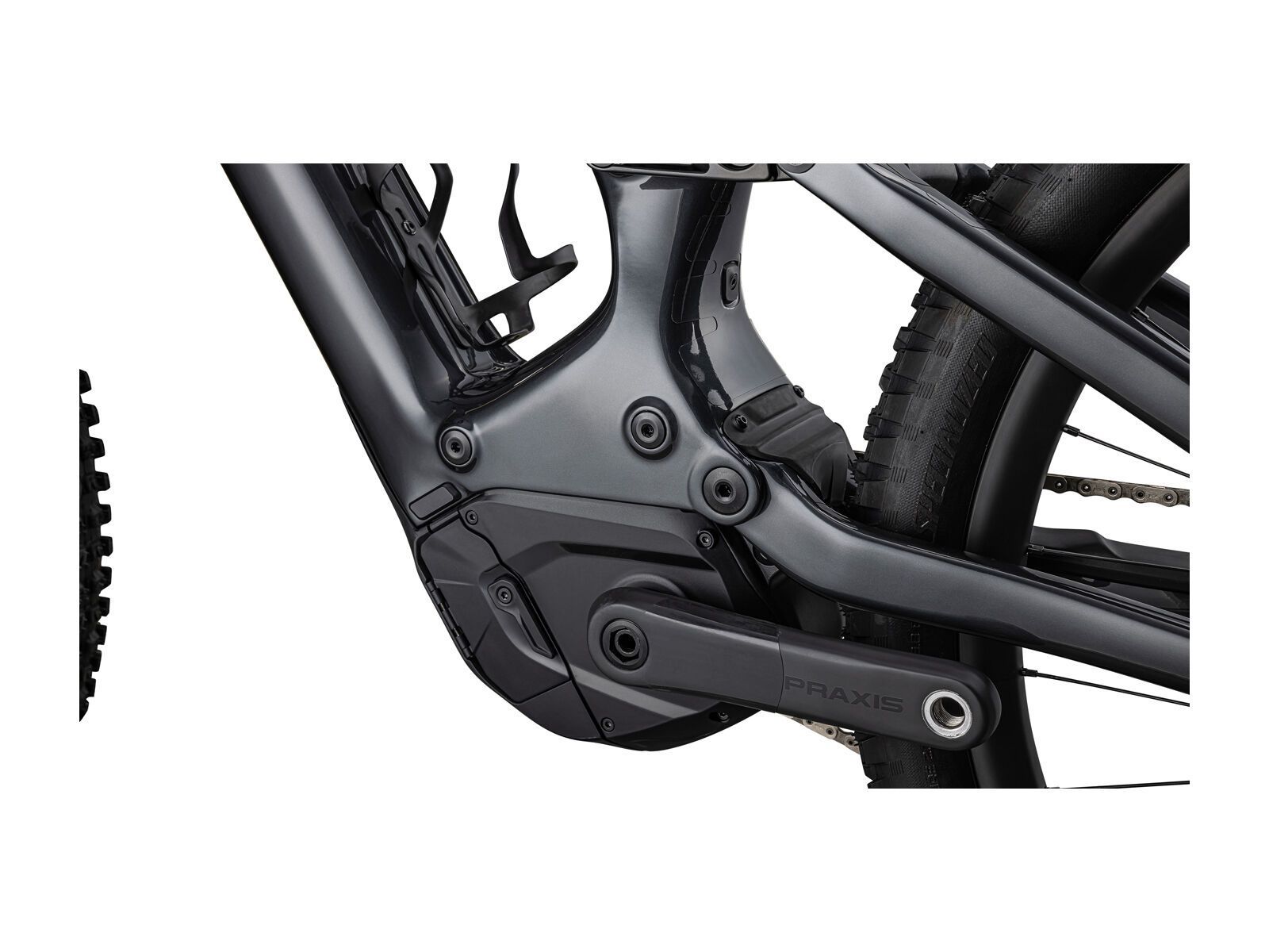 Specialized S-Works Turbo Levo G3 - SRAM XX Eagle Transmission, black liquid metal/black chrome foil - Bild 7