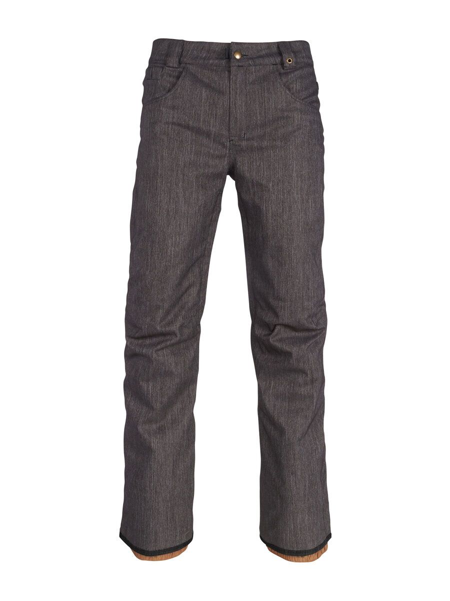 686 Men's Raw Insulated Pant, black denim - Bild 1