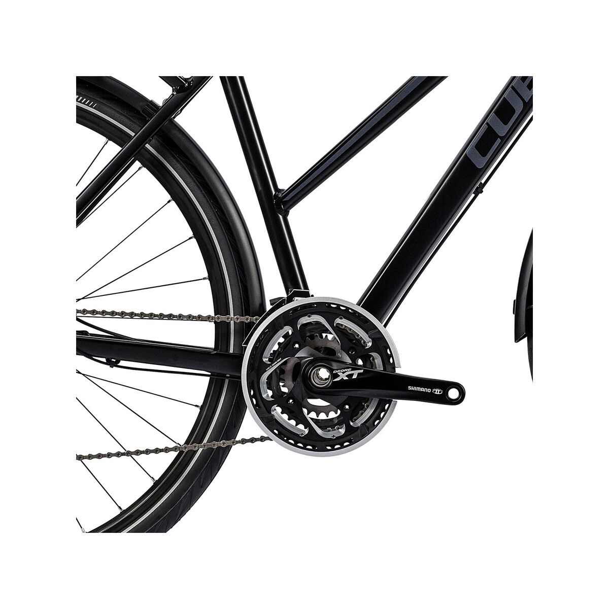 Cube Kathmandu Trapeze, black grey glossy - Bild 3