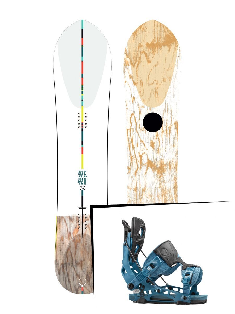 Set: Yes The 420 Powder Hull 2017 + Flow NX2 (1513118S) - Bild 1