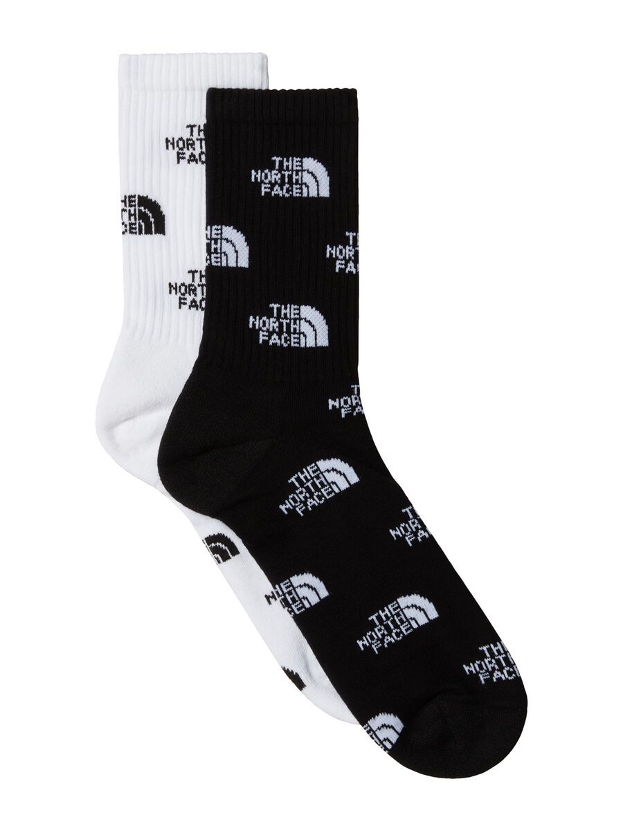 The North Face Everyday Crew Sock Logo 2er Pack, tnf black/tnf white - Bild 1