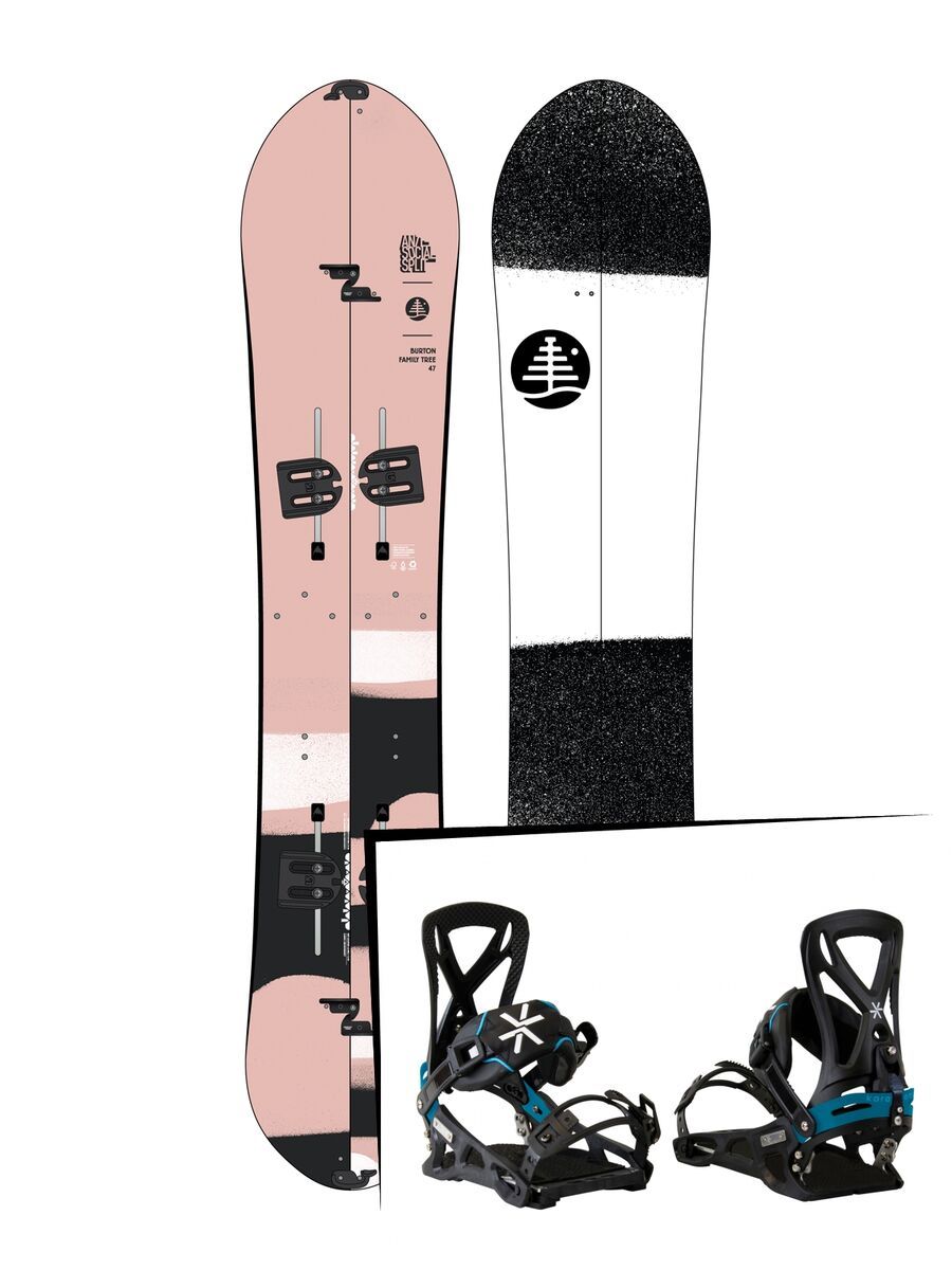 Set: Burton Family Tree Anti-Social 2019 + Karakoram Prime Connect S (2255806S) - Bild 1