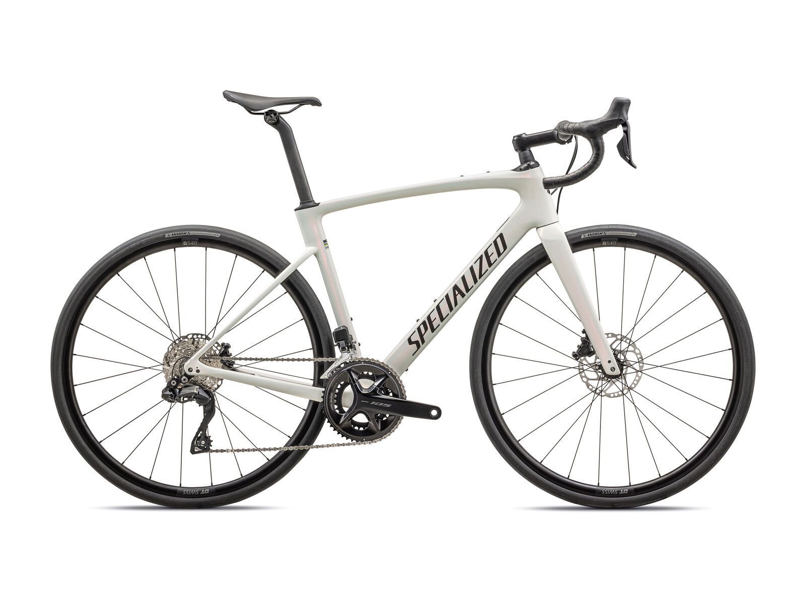 Specialized Roubaix SL8 Comp, red ghost pearl/dune white/metallic obsidian - Bild 1