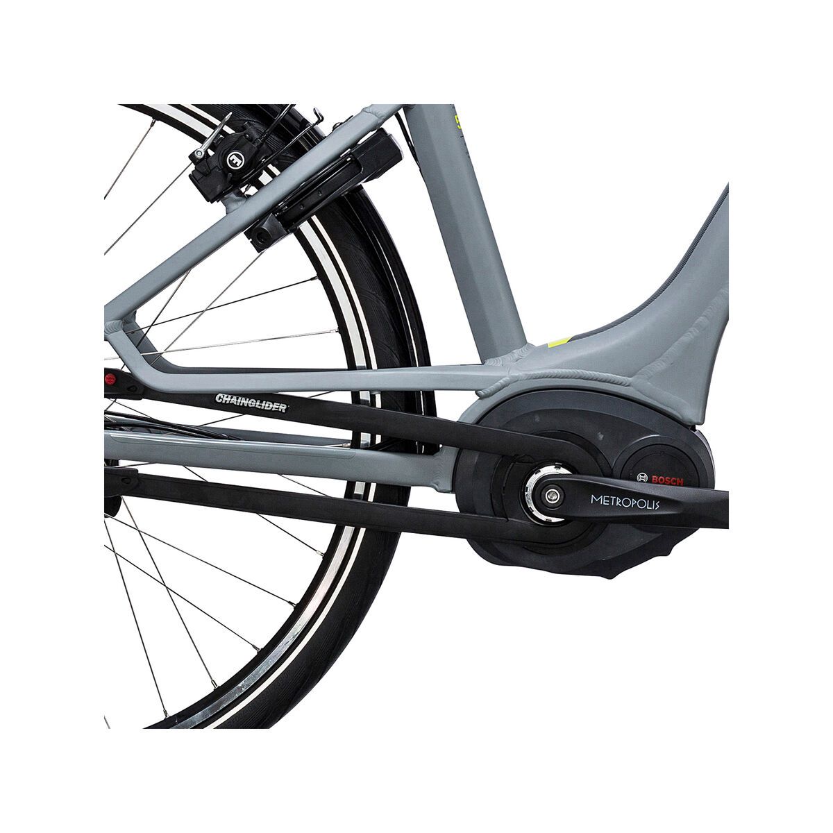 Cube Delhi Hybrid 500 Easy Entry, grey´n´lime - Bild 3