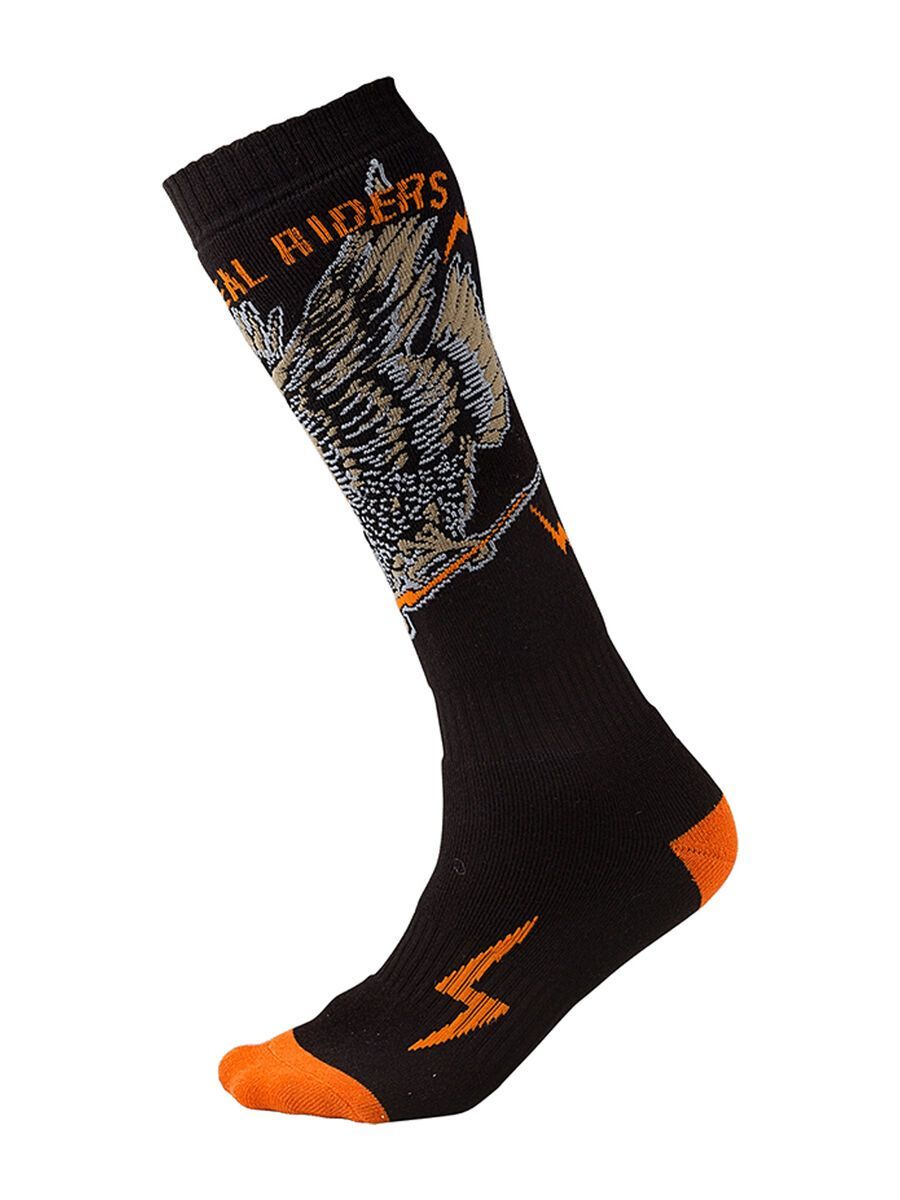 ONeal Pro MX Socks Eagle, black/orange - Bild 1