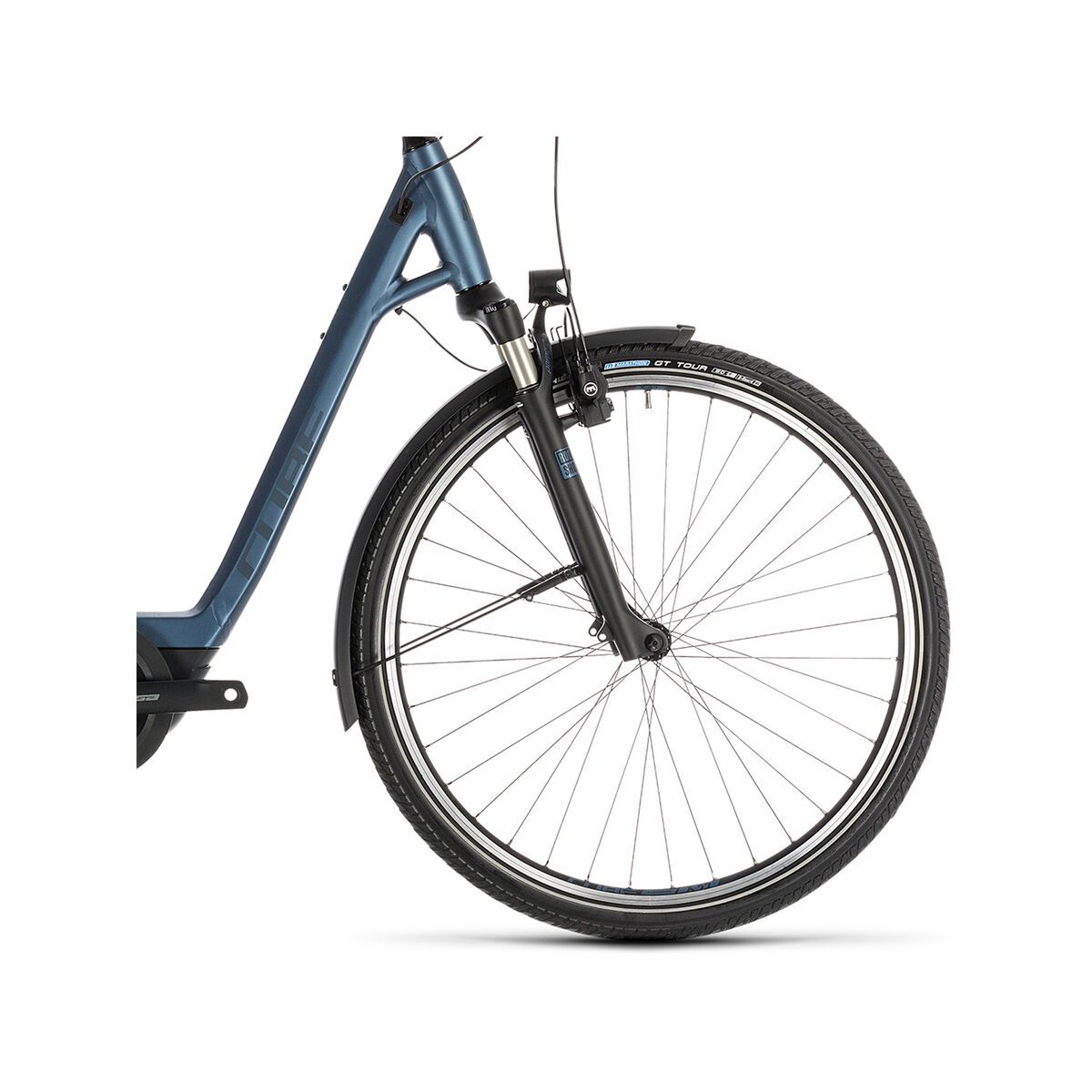 Cube Town Hybrid EXC RT 500 Easy Entry, blue´n´blue - Bild 2