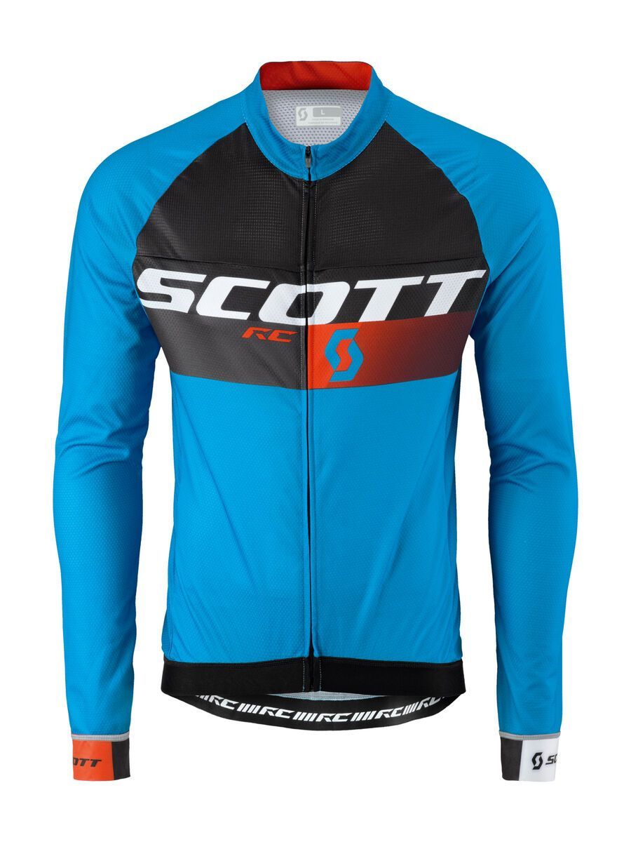 Scott RC Pro light l/sl Shirt, diva blue/tangerine orange - Bild 1
