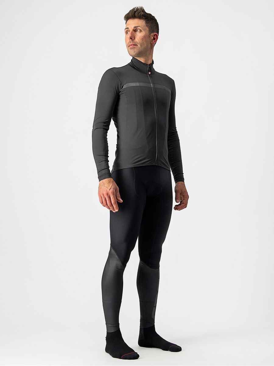 Castelli Pro Thermal Mid LS Jersey, dark gray - Bild 6
