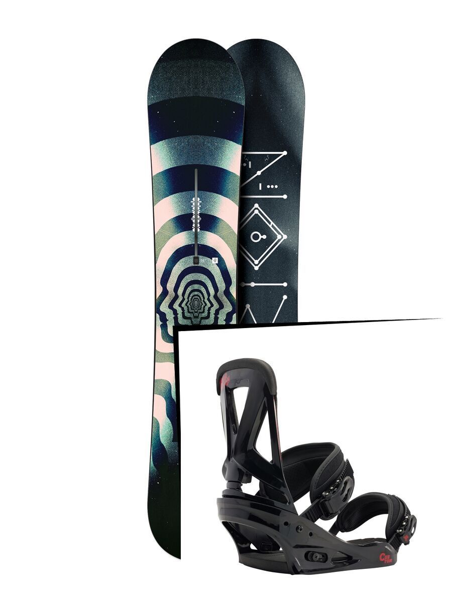 Set: Burton TWC Pro 2017 +  Custom (1464181S) - Bild 1