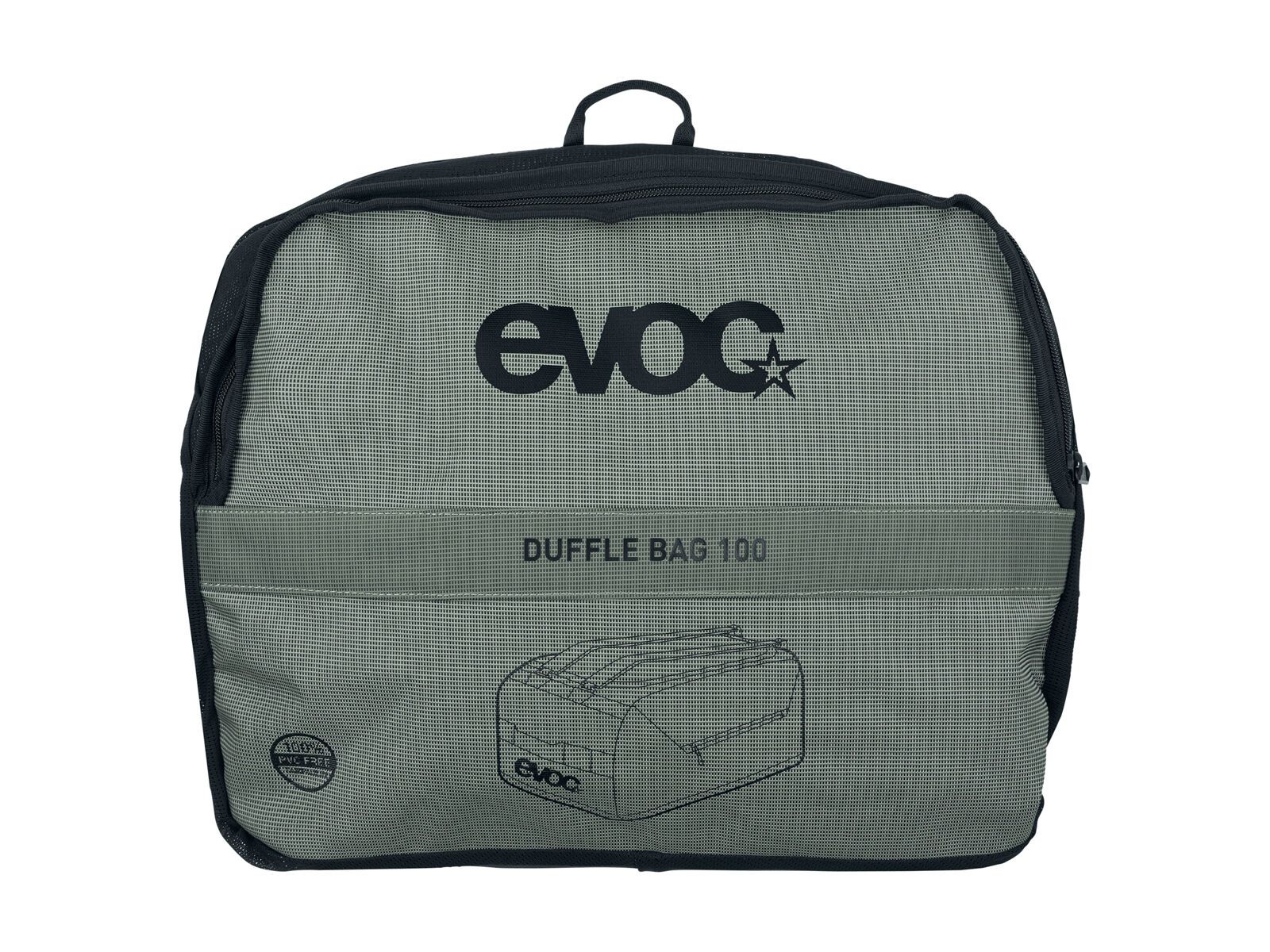 Evoc Duffle Bag 100, dark olive/black - Bild 7