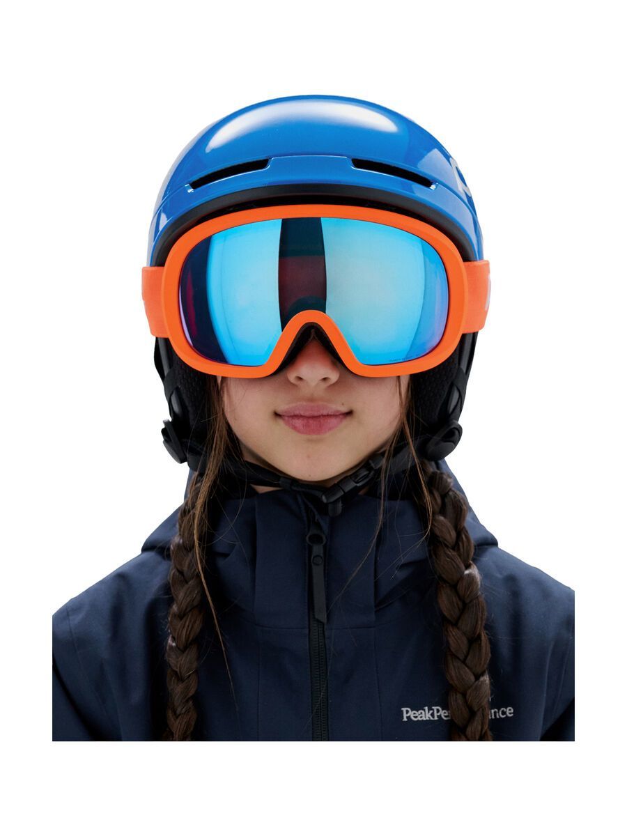 POC Fovea Mid, Clarity Hi. Int. Partly Sunny Blue / zink orange - Bild 6
