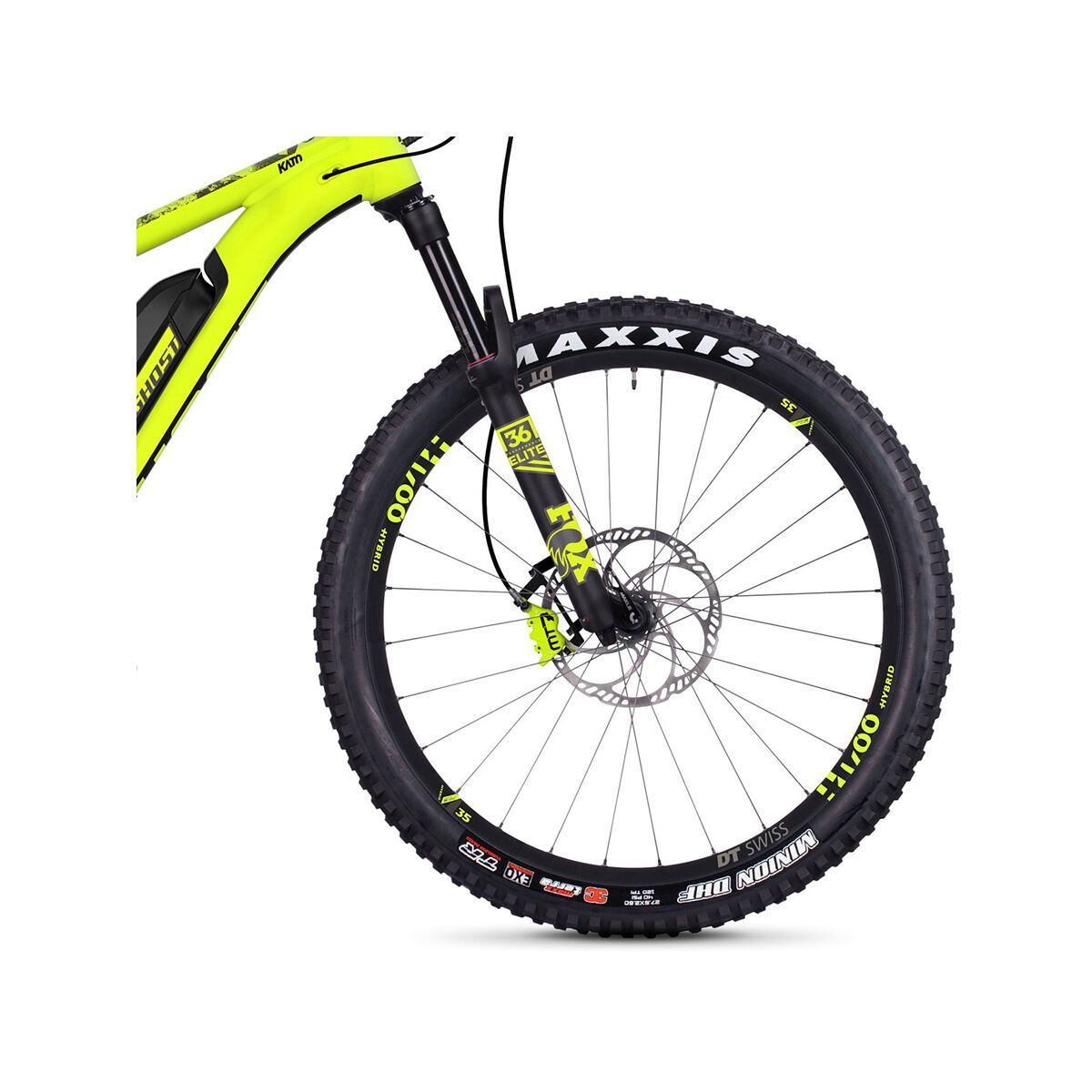 Ghost Hybride Kato S8.7+ AL, neon yellow/night black - Bild 2