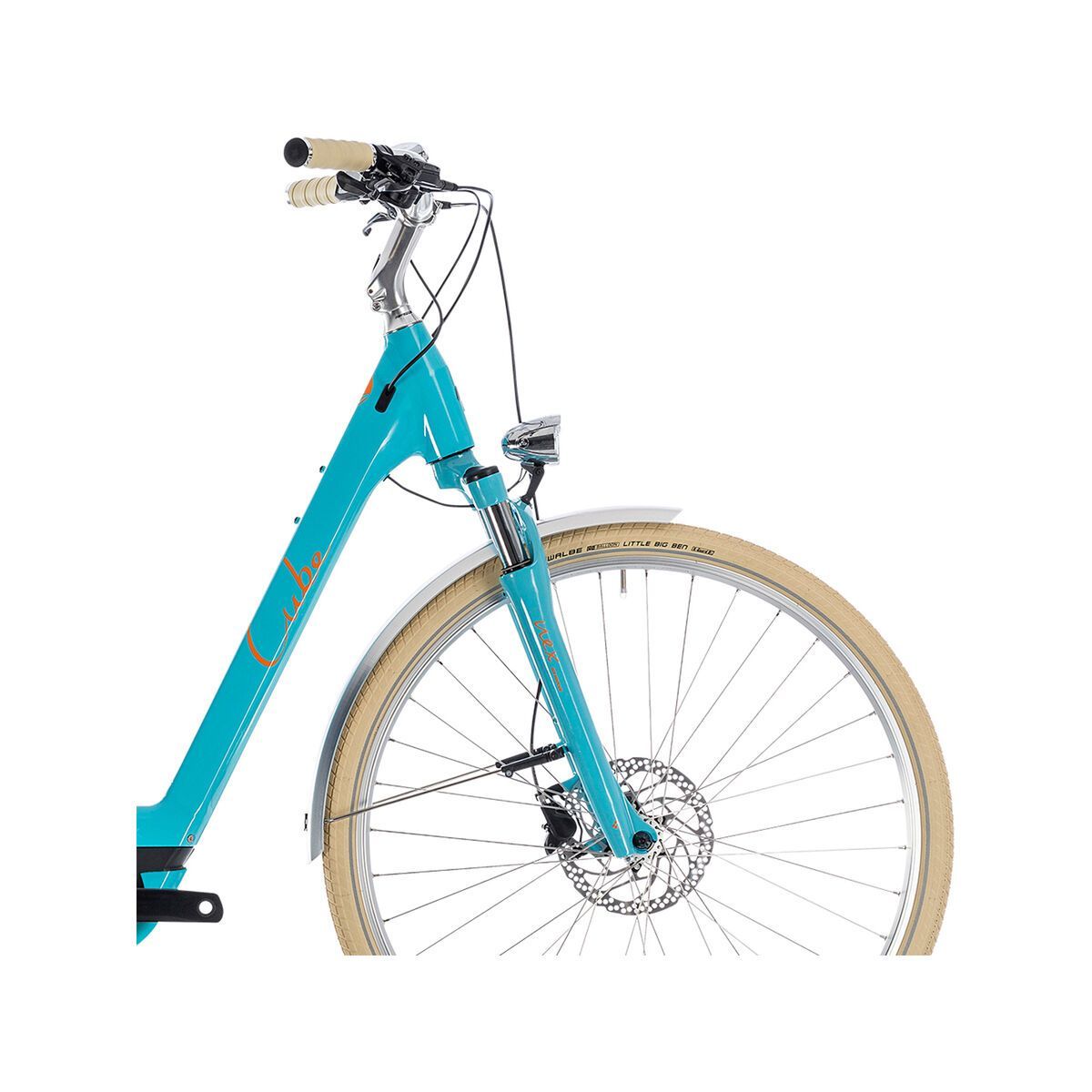 Cube Elly Ride Hybrid 400, aqua´n´orange - Bild 7