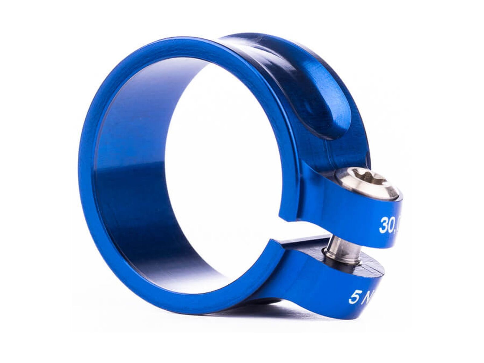 Tune Schraubwürger Sattelrohrspanner - 31,8 mm, blue - Bild 2