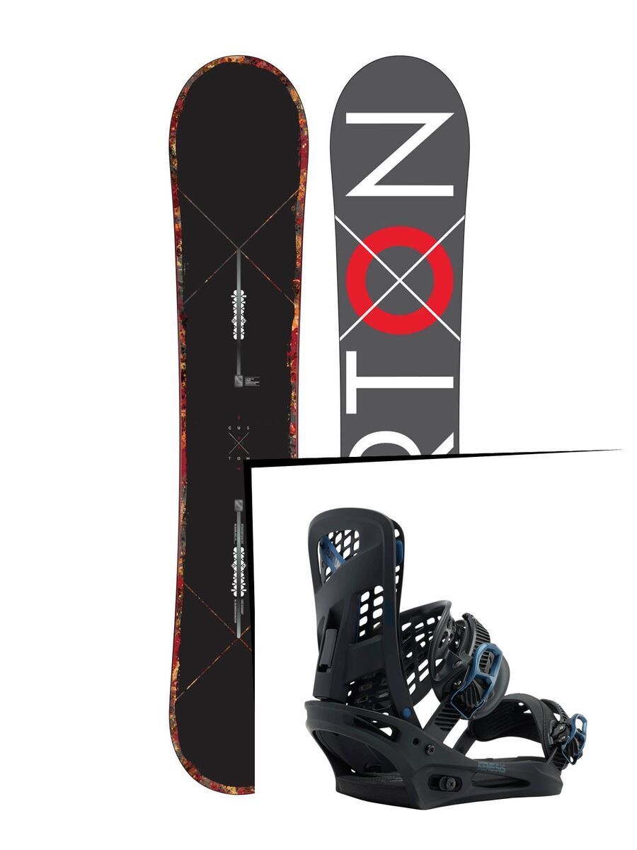 Set: Burton Custom X 2015 +  Genesis (1191209S) - Bild 1