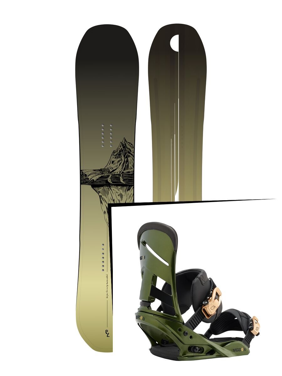 Set: Yes Pick Your Line 2017 + Burton Mission (1712882S) - Bild 1