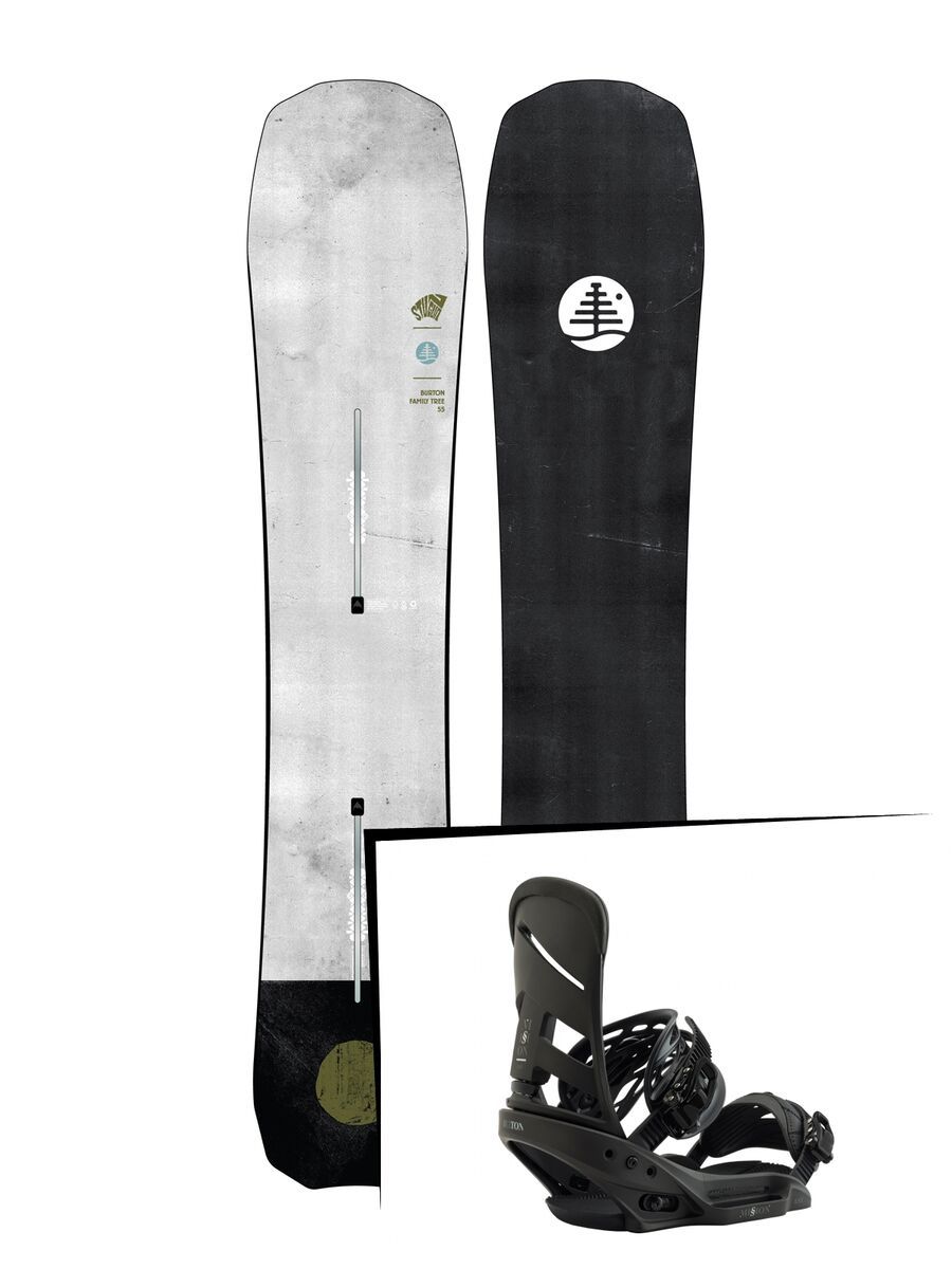 Set: Burton Family Tree Stun Gun 2019 + Burton Mission EST blackish - Bild 1