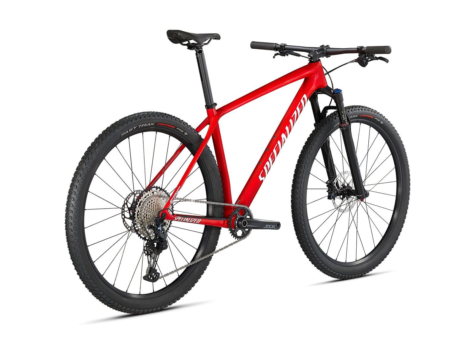 Specialized Epic HT Comp, flo red/metallic white silver - Bild 3