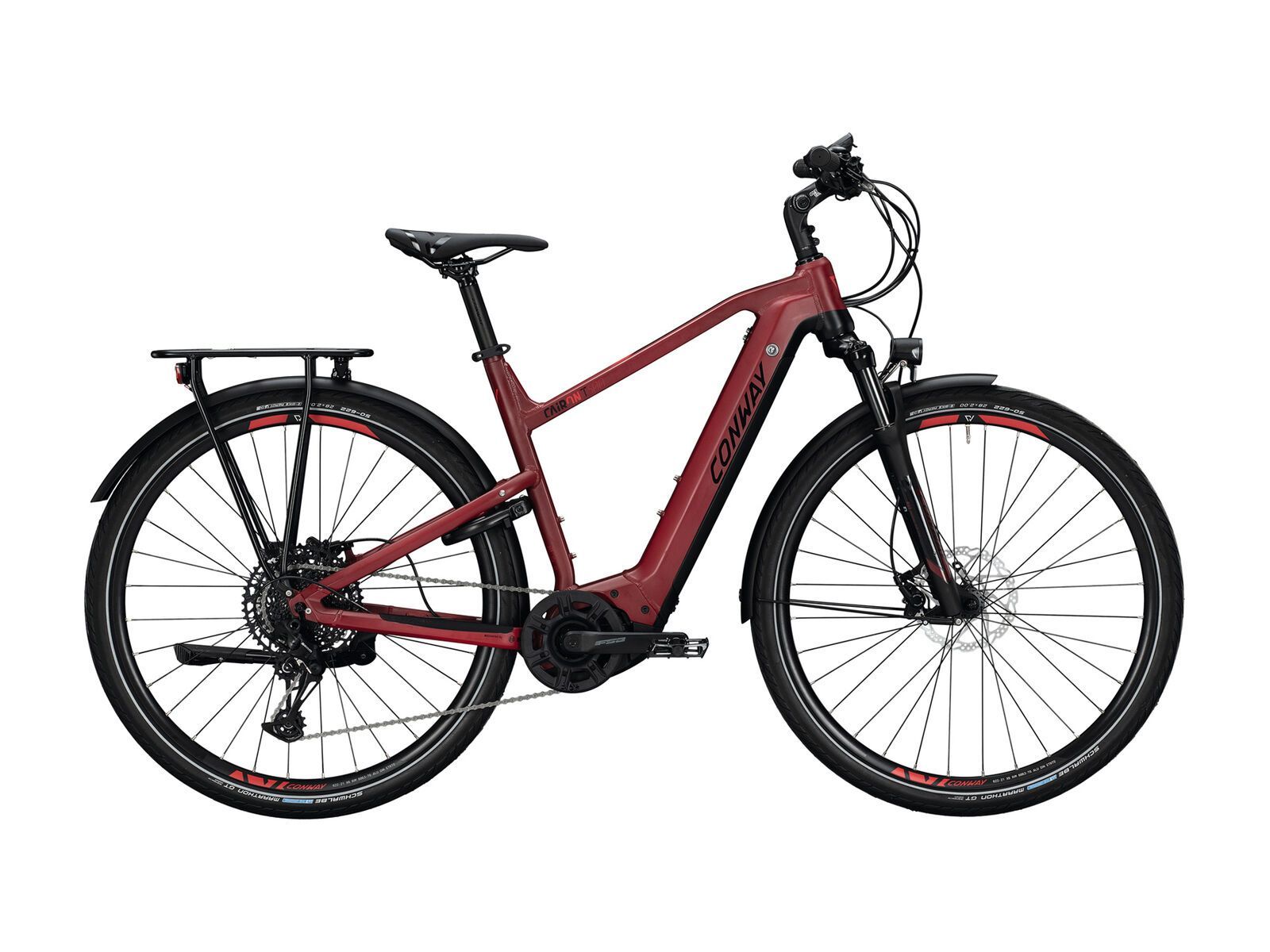 Conway Cairon T 500 Men, darkred matt/black matt - Bild 1