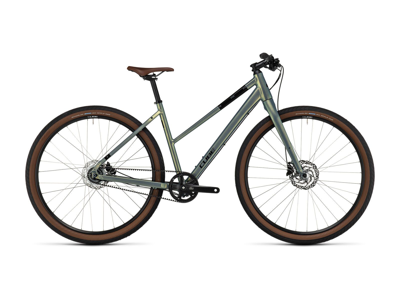 Cube Hyde Pro Trapeze, metalgreen´n´black - Bild 1