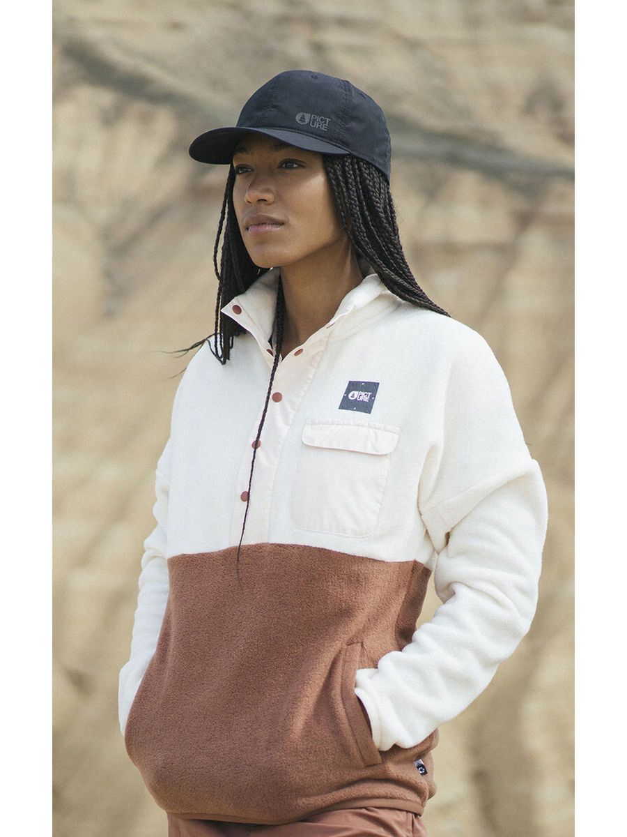 Picture Arcca 1/4 Fleece, smoke white - Bild 8