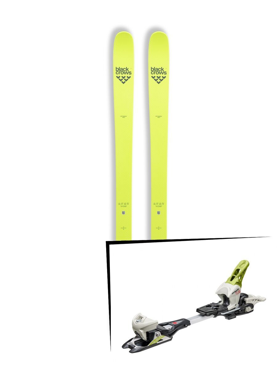 Set: Black Crows Orb Freebird 2019 + Fritschi Diamir Eagle 12 lemongrass - Bild 1