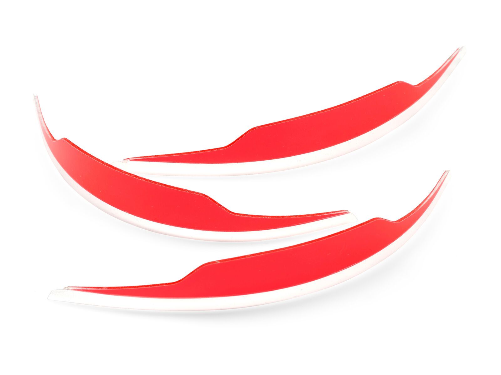 100% Forecast Replacement Mud Flap Kit 3 Stück, black - Bild 1