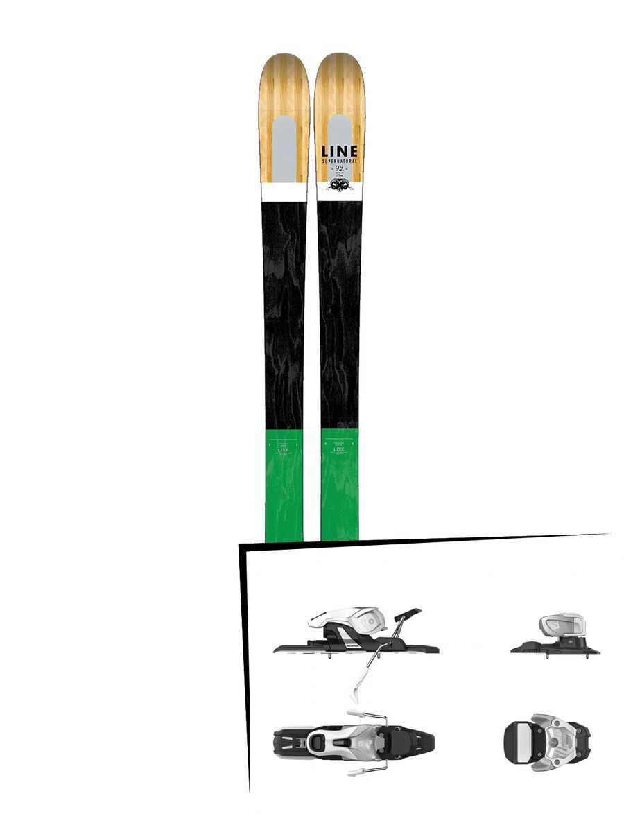 Set: Line Supernatural 92 2017 + Salomon Warden 11 (1706220) - Bild 1