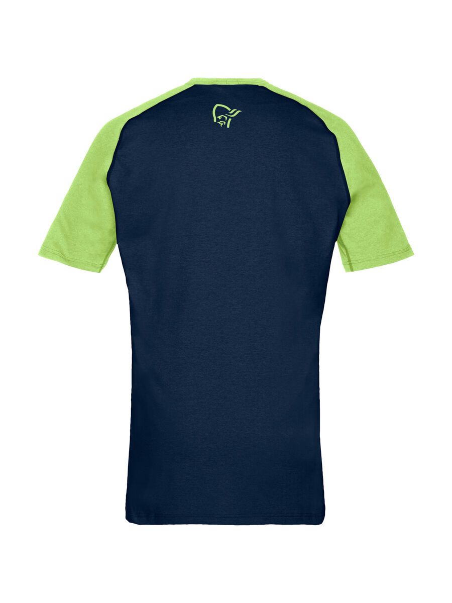Norrona fjørå equaliser lightweight T-Shirt M's, foliage/indigo night - Bild 2