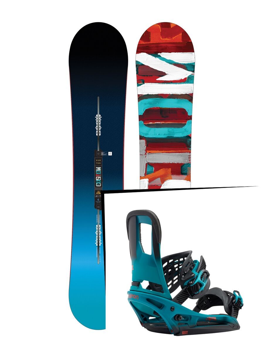Set: Burton Custom 2017 +  Cartel EST (1712718S) - Bild 1