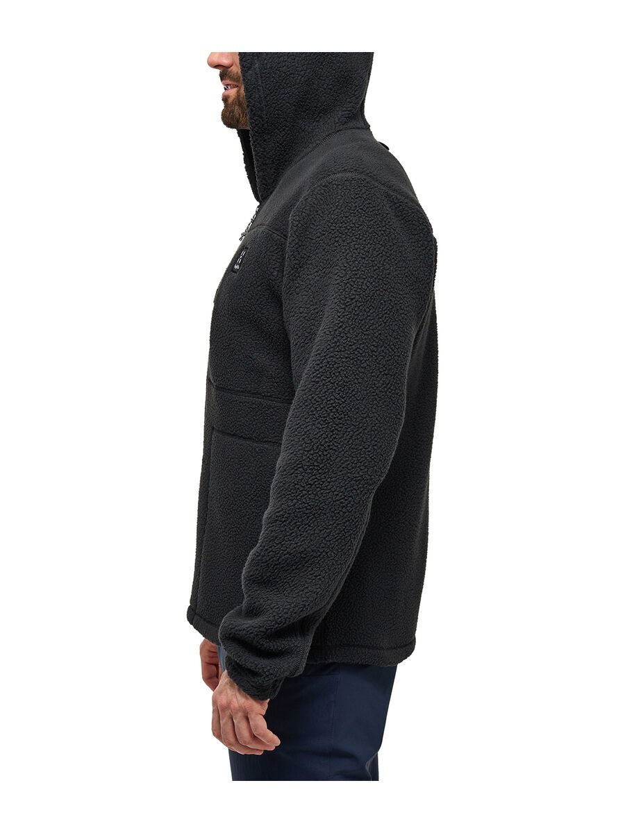 Haglöfs Malung Pile Hood Men, true black - Bild 4