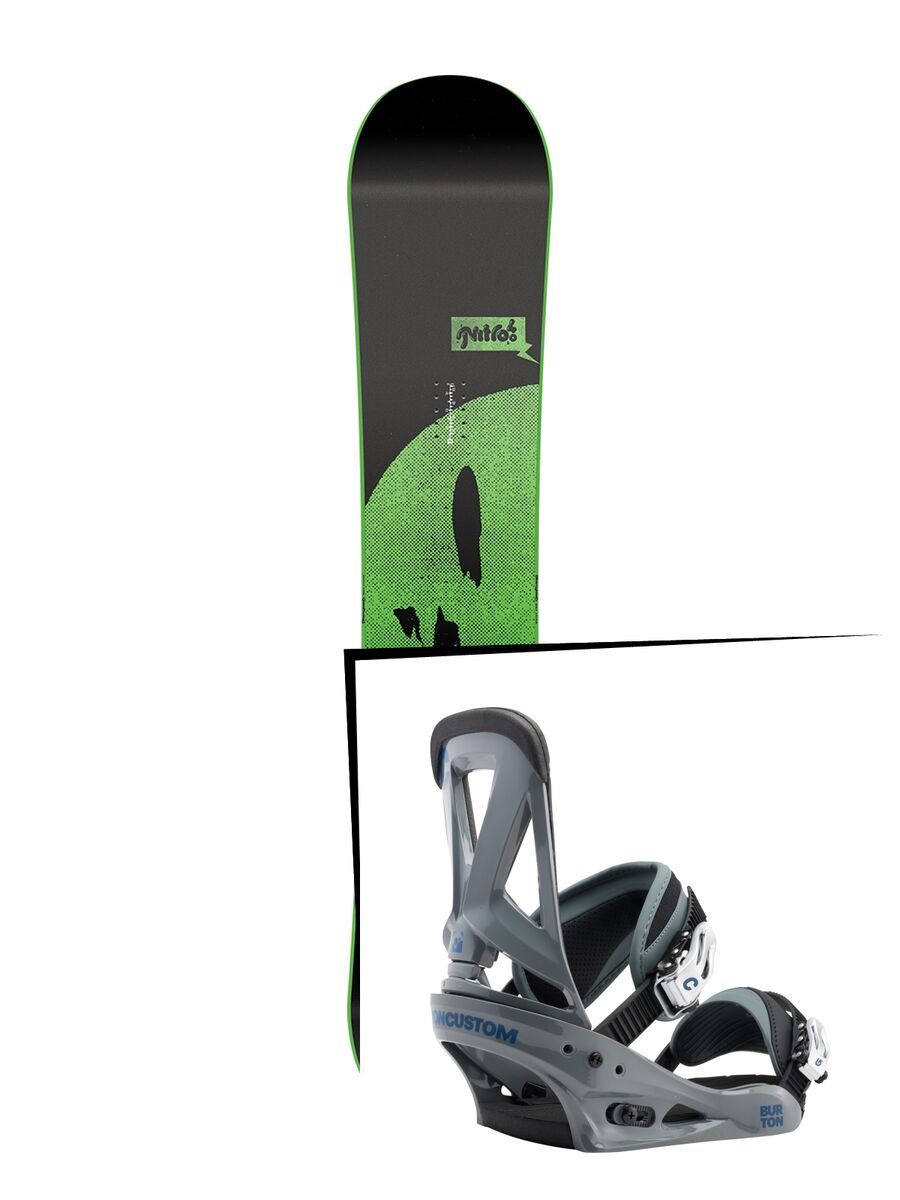 Set: Nitro Good Times Wide 2017 + Burton Custom (1712742S) - Bild 1